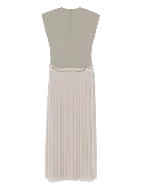 AMI PARIS PLEATED DRESS